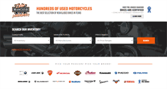 Desktop Screenshot of hundredsofusedmotorcycles.com